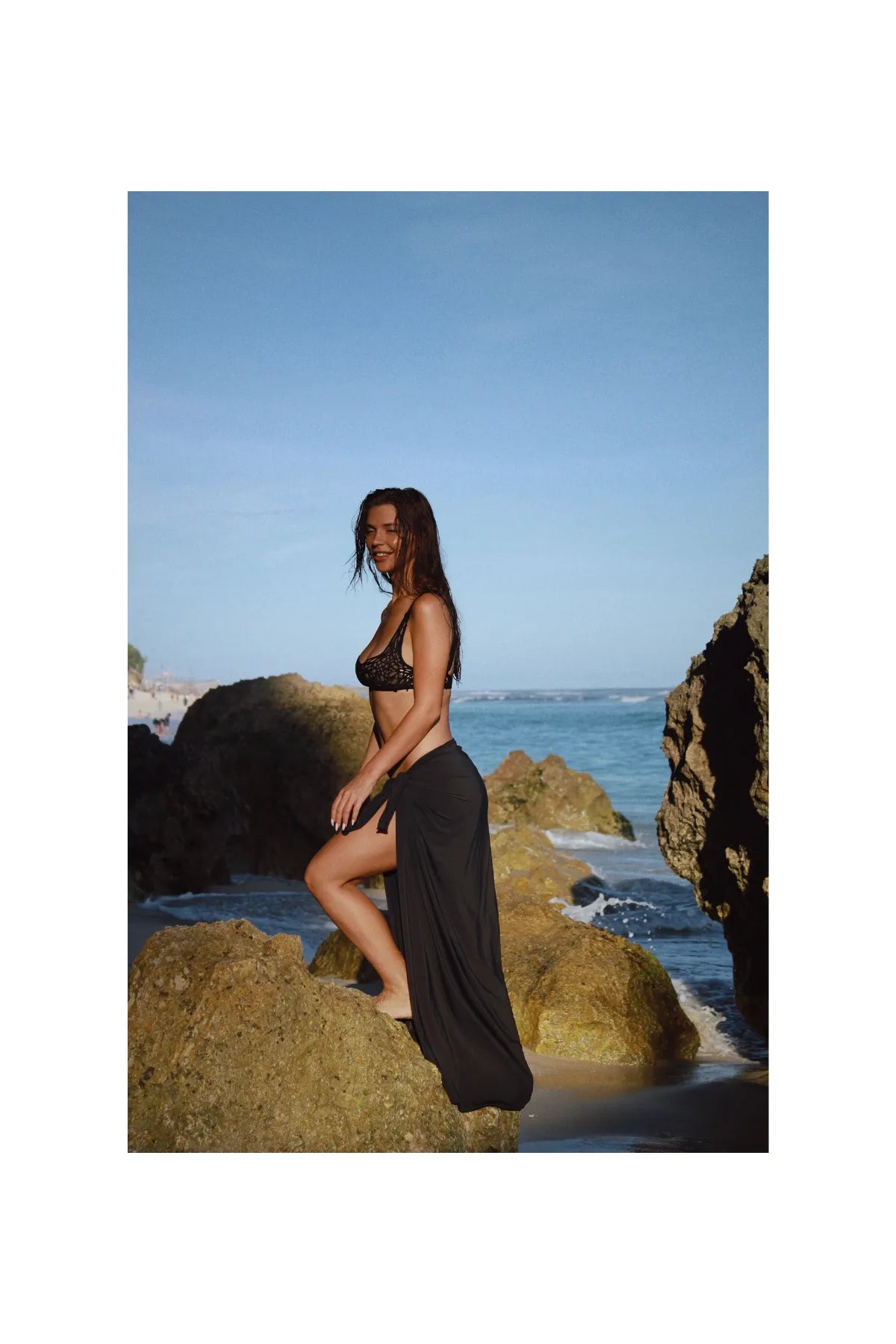 Hylia Black Pareo Cover-up THAIKILA SWIM