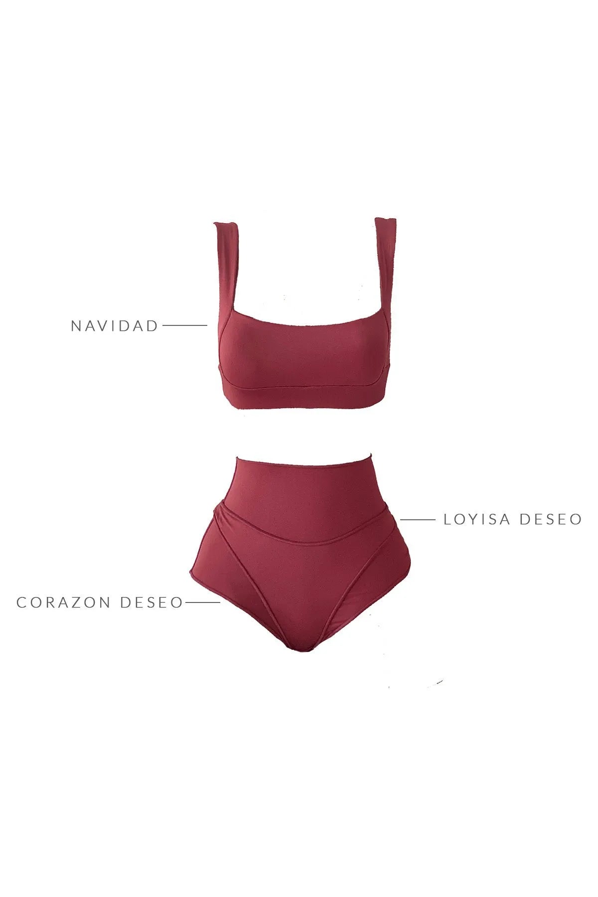 Loyisa Deseo Bottoms Bikini Bottoms THAIKILA SWIM