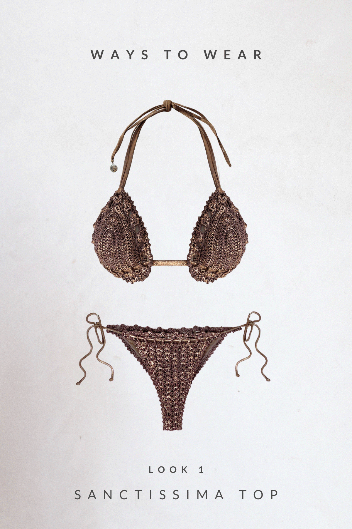 Sanctissima Top Bikini Top THAIKILA SWIM