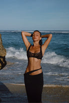 Hylia Black Pareo Cover-up THAIKILA SWIM