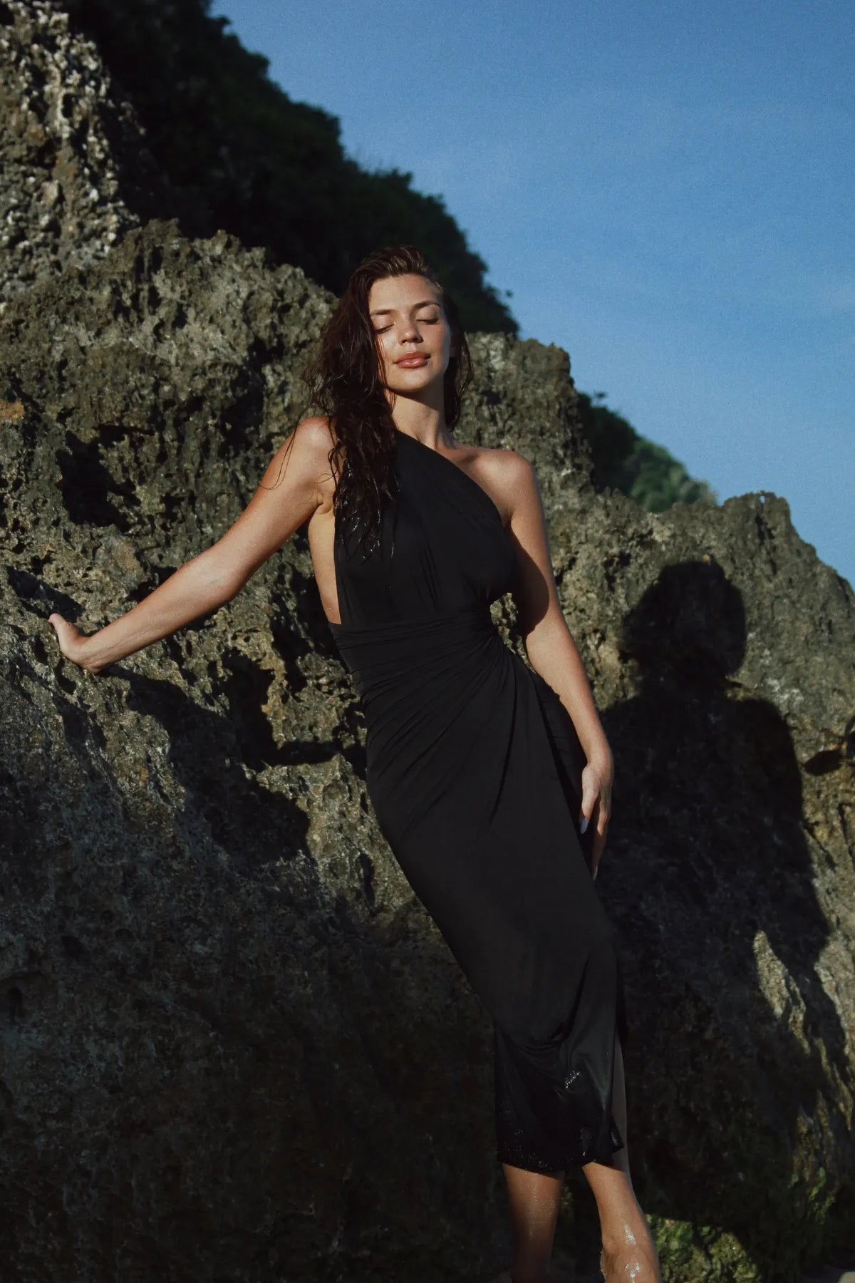 Hylia Black Pareo Cover-up THAIKILA SWIM