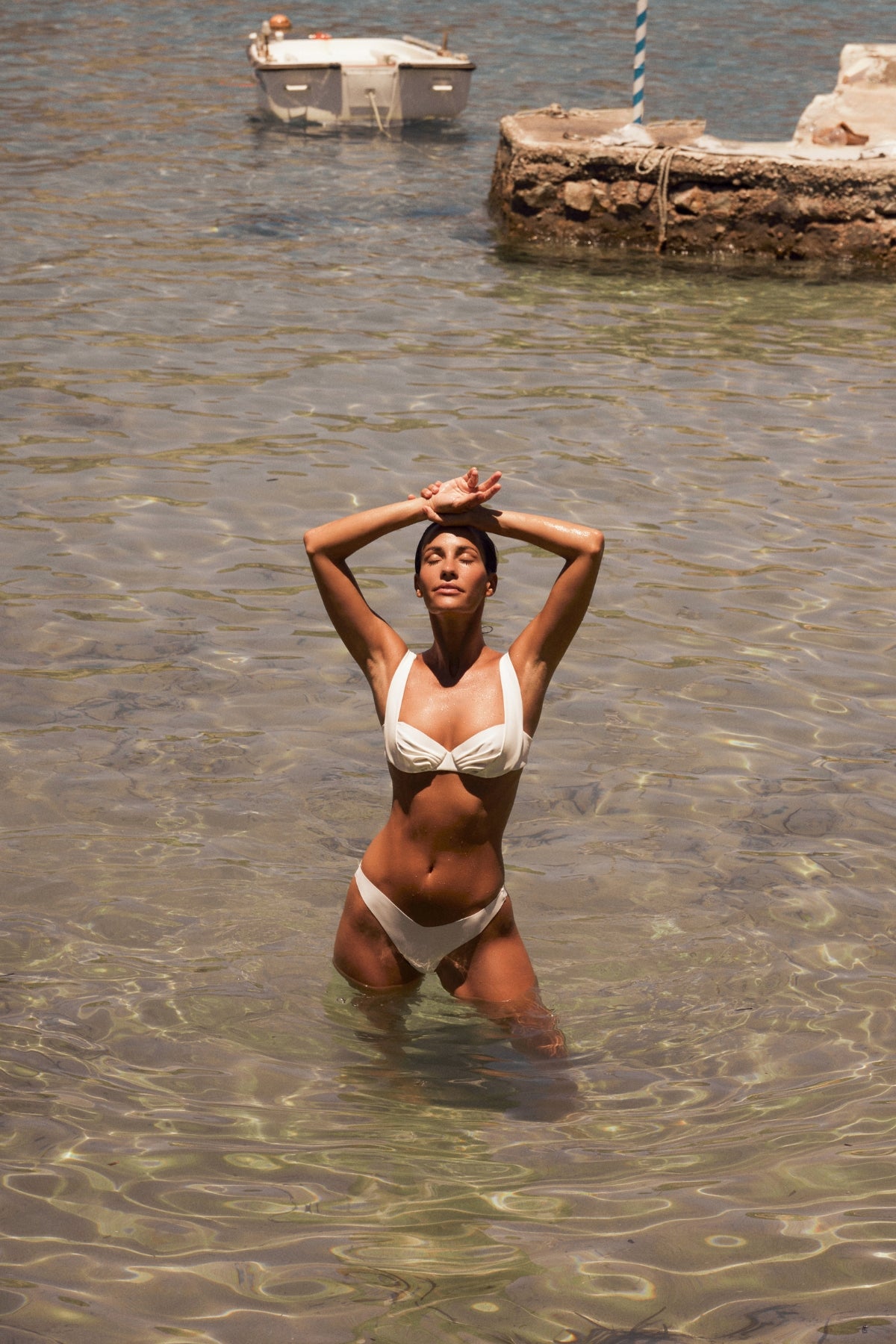 Sculptural Salt Top Bikini Top Thaikila Swim